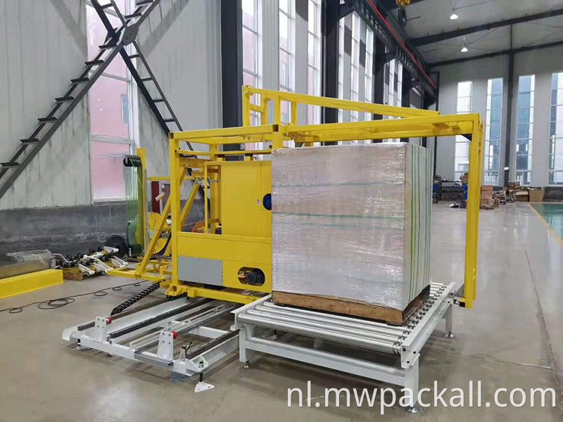 Horizontaal type Automatische PP Pet Strap Band Belt Pallet Strapping Machine.jpg